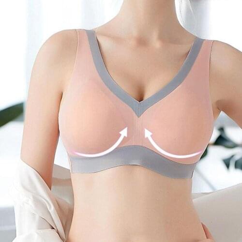 5D Wireless Contour Bra Lace Breathable Underwear Seamless Stretchy for Sports Yoga Running Bra Sports Bras yoga top vest