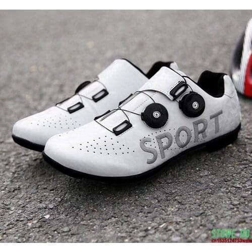 New Cycling Shoes Mountain Bike MTB Road Cycling Breathable&Waterproof Self-Locking Shoes Athletic Bicycle Shoes
