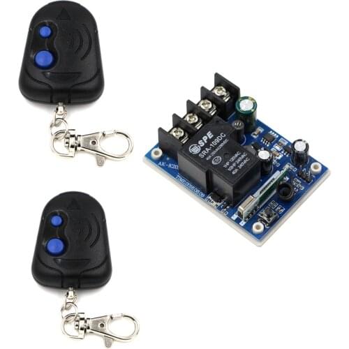 New Wireless Remote Control Switches DC 12V-48V 30A Relay Wide Voltage Receiver 12V 24V 36V 48V Receiver With Remote Controller