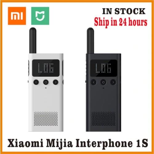Original Xiaomi Mijia Smart Walkie smart Talkie With FM Radio Speaker Standby Smart Phone APP Location Share Fast Team Talk new