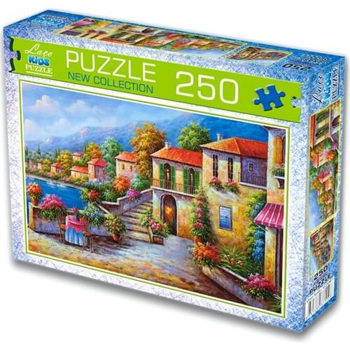 Laco Kids Date Manarola Jigsaw Puzzle 250 Piece
