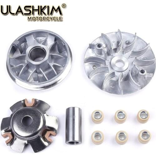 Motorcycle ATV Moped Scooter Clutch Variator Drive Pulley Assembly For GY6 125 150 cc 152qmi 157qmj 4 Stroke Variator Assembly