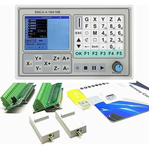 SMC4-4-16A16B 4axis 5axis SMC5-5-N-N CNC Motion Controller For Carving Machine Control System for diy CNC router machine