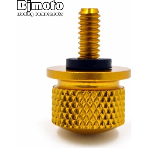 1/4"-20 Thread Knurled Head Screws Cap Rear Seat Quick Mount Bolts for Harley Touring Softail Dyna Sportster XL 883 1200 Custom