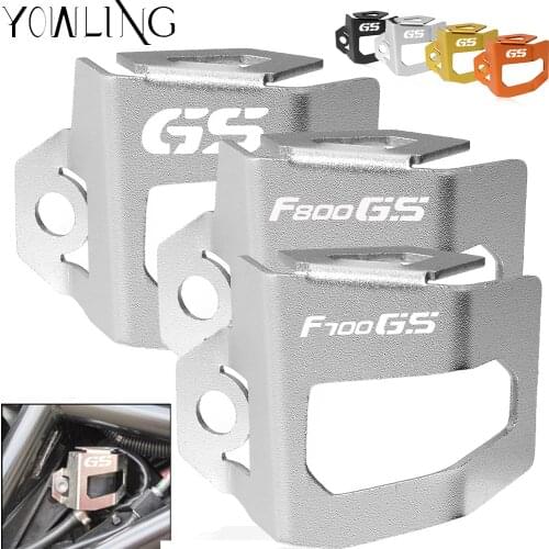 Motorcycle Rear Brake Fluid Reservoir Guard Cover cap Protect For BMW F800GS F700GS F 700 800 GS 2013 2014 2015 2016 2017 2018