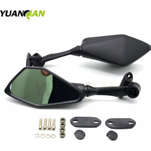 Motorcycle Mirror Black Moto Rearview Side Mirror For HONDA CBR 900 919 929 600RR HYOSUNG GT125R 650 R S Kawasaki Ninja 250 R
