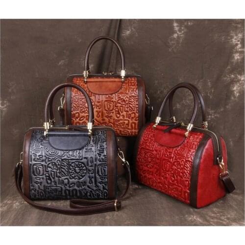 Women Handbag Genuine Leather Handmade Smaller Bag,Vintage Top tote Shoulder Bags Handbag Crossbody Bags 2021 Fashine New Style