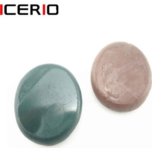 20PCS Wholesale Green Brown Tungsten Rig Putty 15g Carp Fishing Weights Terminal Tackle Free Box