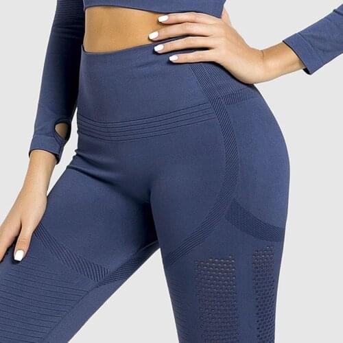 Seamless Yoga Pants Women High Waisted Push Up Sport Leggings Tummy Control Leggings Running Jogging Sports Female Slim Pants