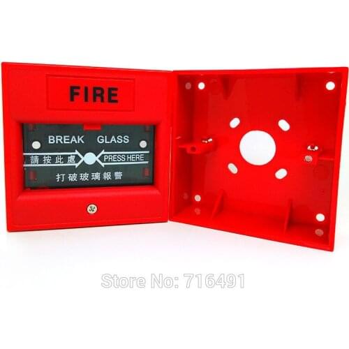 Emergency Door Release Glass Break Alarm Unlocking Button Fire Alarm swtich Break Glass Exit Release Switch