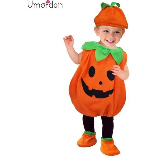 Umorden Halloween Costumes Toddler Baby Pumpkin Costume Cosplay for Baby Girl Boy Fancy Dress