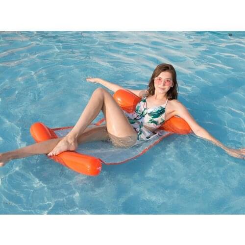 Summer Swimming rings Pool bed Water hammock Recliner Float inflatable floating Swimming Mattress Sea Pool Party Toy lounge bed