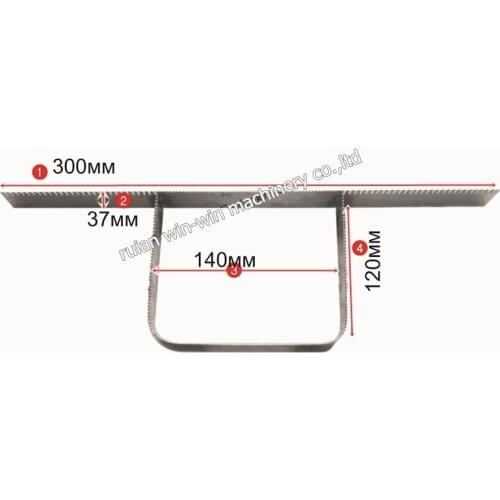 NUMBER 3 size is 130mm and 150mm machine spare parts knife 2pcs for rolling bag making machine