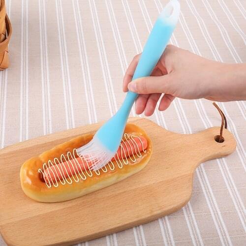 Translucent High Temperature Barbecue Brush Bread Seasoning Brush Can Be Hung Baking Tools