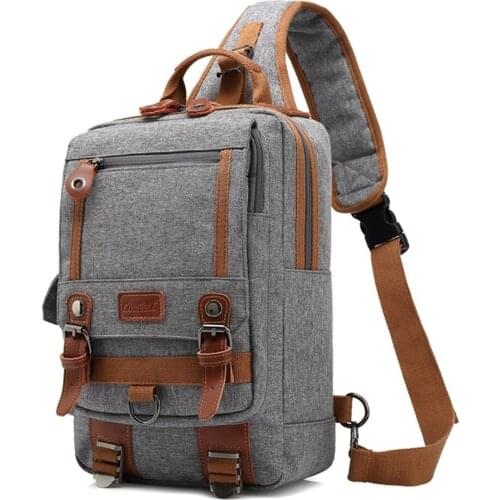 COOLBELL Bag Shoulder Messenger Leisure Bag Fashion Travel Business Shopping Nylon Waterproof Aanti-theft Bag Men Bag