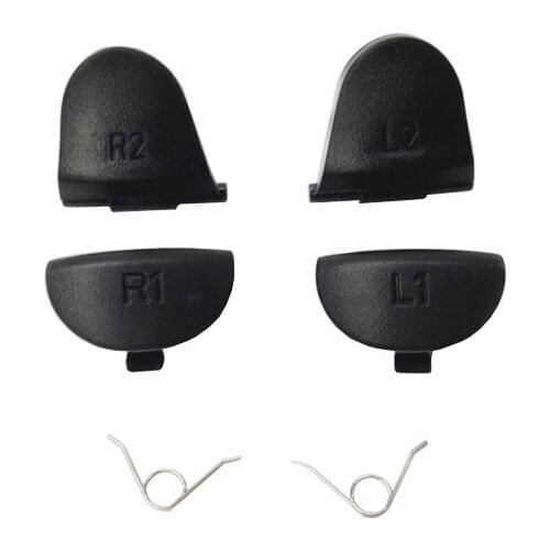 OSTENT 5 x L2 R2 Trigger Replacement Parts Buttons for Sony PS4 Wireless Wired Controller