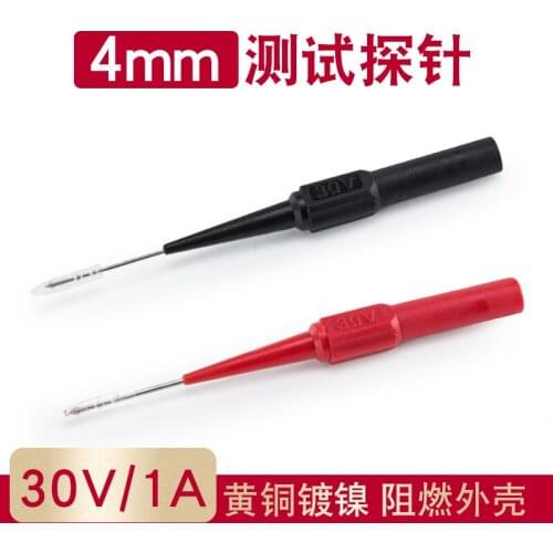 0.7mm 1 Mm Automobile Maintenance Test Puncture Wire Meter Bar Back Needle Multimeter Pen High Temperature Resistant Wire