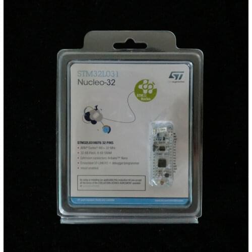 1 pcs x NUCLEO-L031K6 ARM STM32 nucleo-32 development board with STM32L031K6T6 MCU NUCLEO L031K6