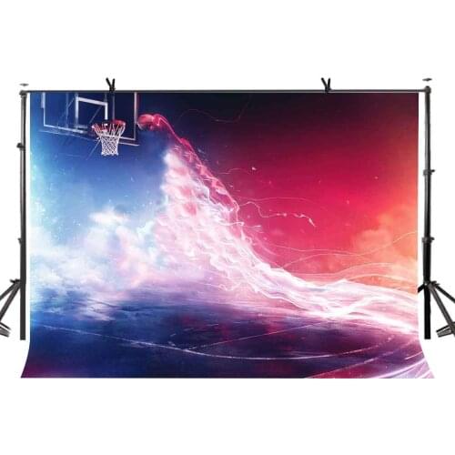 150x210cm Passionate Basketball Backdrop Dreamy Enthusiasm Basketball Sport Photography BackgroundPhoto Screen