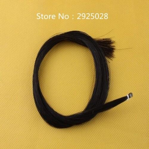 40 hanks Black Horse Hair Horse Tail Hair Violin Bow hair Mongolian Horse Free Shipping