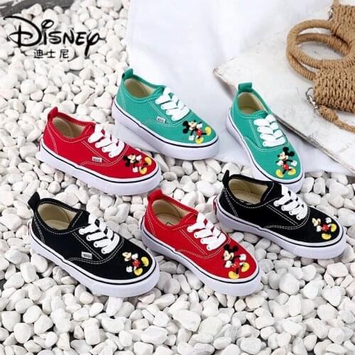 Disney Childrens Cartoon Mickey Mouse Frozen Princess Boys Girls Casual Shoes Sports Shoes Student Running Shoes