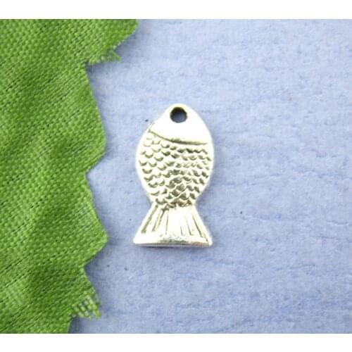 DoreenBeads 70PCs Lovely Goldfish Beads Charms Pendants 7*14mm (B00432), yiwu