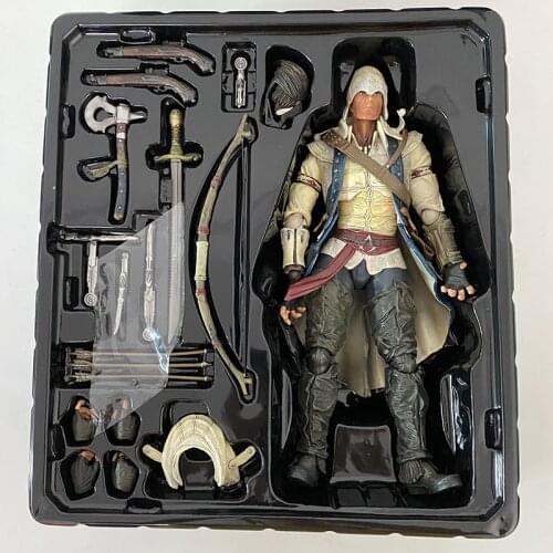Play Arts Kai Connor Edward Kenway Action Figure Assassin Creed Origins Character Moveable Model Toys 30cm