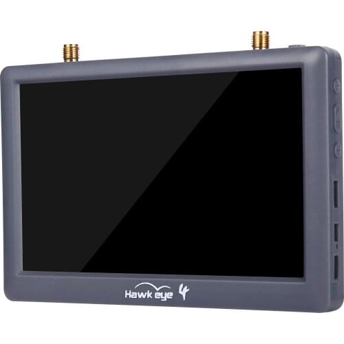 Hawkeye Little Pilot Ⅳ 4 Built in DVR / III 3 Dual Receiver 5 inch 5.8G 48CH FPV HD Monitor Aerial FPV Display Screen for Drone