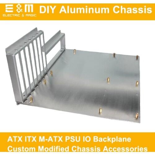 PC Test Bench Open Frame DIY Mod Computer Aluminum Case Box M ATX ITX M-ATX Motherboard Overclock Accessories