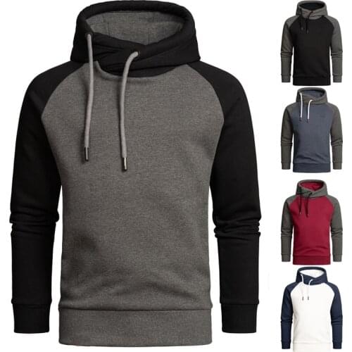 Koodred Men's Sweatshirts With Collar