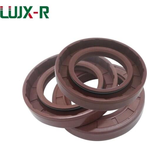 LUJX-R TC Skeleton Shaft Seal FKM Simmer Ring 120x140x12/120x145x12/120x150x12-120x180x15mm Oil Seal Fluorine Brown Gasket