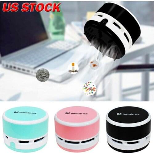 Mini Vacuum Cleaner Office Desk Dust Home Table Sweeper Desktop Cleaner NEW