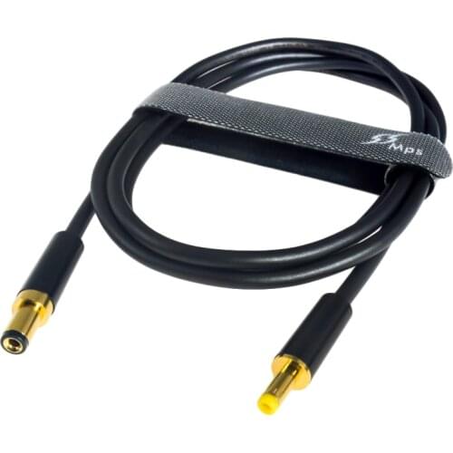 MPS Hifi DC output power cable wire line 6N OCC custom DC line 1.35 1.7 voltage stabilized male plug 2.5 silver plated wire 2.1