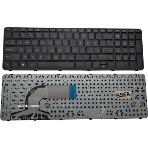 SSEA New US Keyboard For HP Pavilion PAVILION 15 15-E 15-N 15T 15N017AX 15E029TX E066TX Laptop black Keyboard
