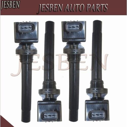 New 4PCS Ignition Coils Fit For SUZUKI SX4 2.0L 2007-2009 GRAND VITARA 2.7L 2006-2008 NO# 33400-65J00 3340065J00 H6T11371 UF-562