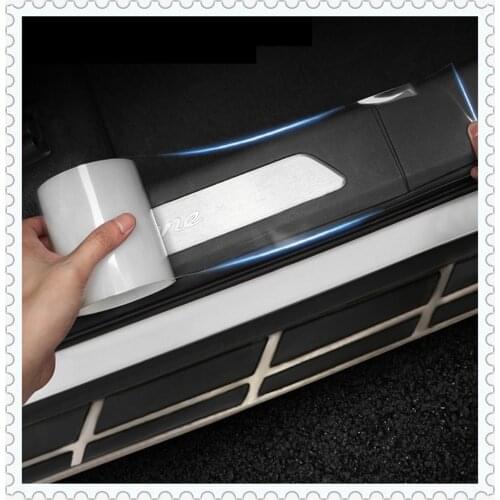 Car Threshold Transparent Film Door Edge Rim auto Stickers for Volkswagen GTI VW CC GOLF 7 Golf 6 MK6 Polo Tiguan