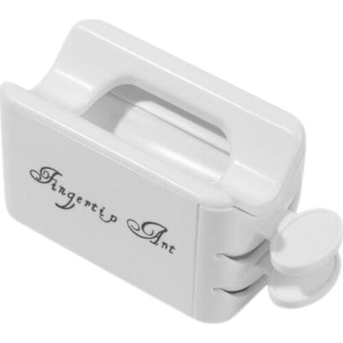 Portable Dipping Powder Recycling Tray Nail Tools Double-Layer Convenient Nail Jewelry Diamond Powder Recovery Box