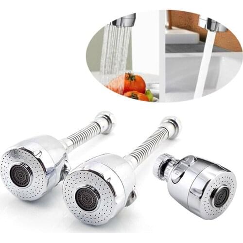 Adjustable Faucet Bubbler Tap water filter Nozzle 360° flexible faucet adapter Aerator universal saver for Kitchen accessories