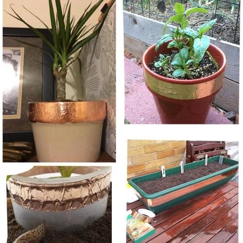 2 Piece Guitar Copper Foil Repellent Sheet EMI Shield UV and moisture resistance Copper Trace Repair Tape 30cm*20cm