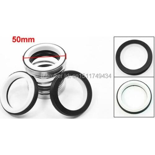 Coil Spring Rubber Bellows Water Pump Mechanical Seal 50mm Outer Dia
