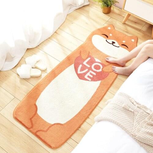 Net red personality bedroom carpet fashion home living room sofa coffee table floor mat room long bedside blanket