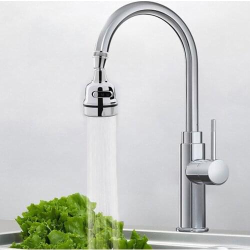 360 Degree Faucet Nozzle Tap Filter Head Aerator Rotatable Water-saving Bubbler for Household Bathroom Decoration