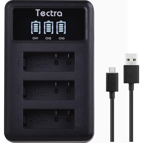 1PC PG1050 LED 3slots USB Camera Charger For Sports Action Camera SJCAM ,SJ5000,SJ4000,EKEN H9 H9R H3 H3R H8PRO H8R H8 SJ6000