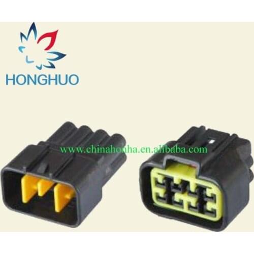 10 pcs DJ7081Y-2.3-11/21 8 Pin/Way Waterproof Electrical Wire Connectors Male and female Automobile Connector