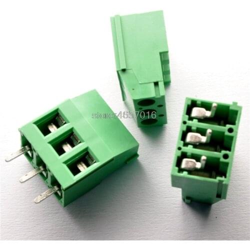 10PCS/LOT Terminals KF129-5.08-3P KF129-3P 300V 25A Screw 3Pin 5.08mm Straight Pin PCB Screw Terminal Block Connector 24-12A WG