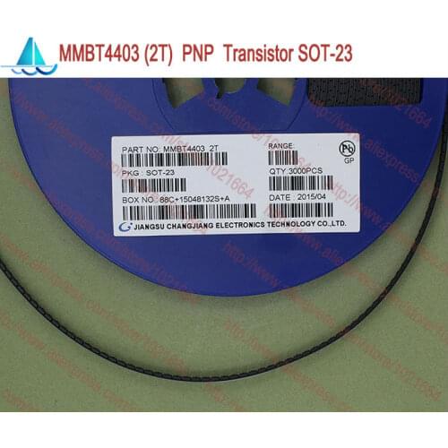 200pcs/lot) MMBT4403 0.6A 403 2N4403 SMD Triode Transistor PNP 0.6A 40V SOT-23