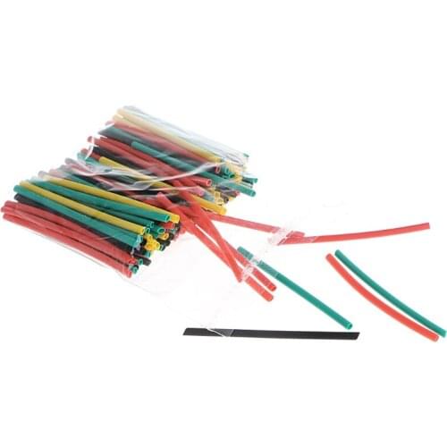 328 Pcs 2:1 Polyolefin Heat Shrink Tubing Tube Sleeve Wrap Wire Set 8 Size E56B