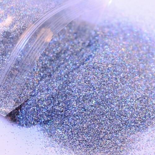 50G Ultra-fine Holographic Glitter Powder For Epoxy Resin Mold Fillings Laser Glitter Bulk Sparkling Sequins Nail Art Decoration