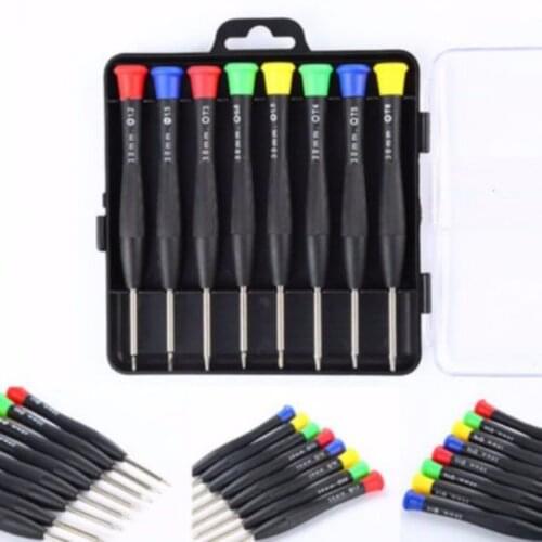 New Cell Phone PC 8 in 1 Precision Mini Pocket Screwdriver Repair Tools Set Kit