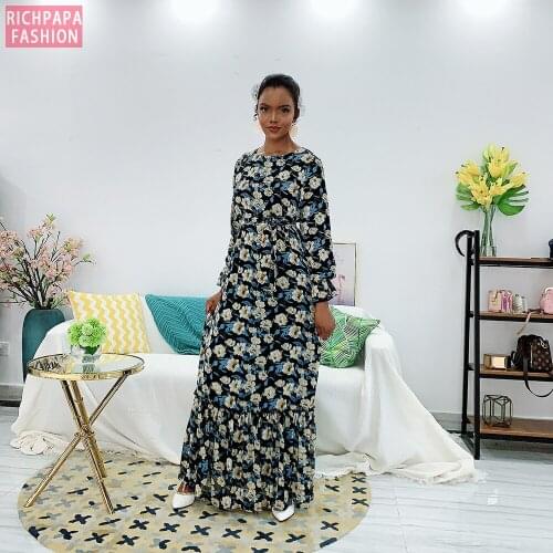 Eid Abaya Dubai Turkey Muslim Fashion Hijab Dress Kaftan Islam Clothing African Dresses For Women Robe De Moda Musulman Vestidos